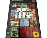 Grand Theft Auto III GTA 3 PS2 PlayStation 2 Video Game - $13.10