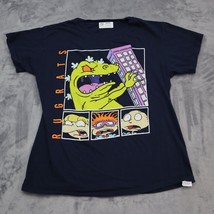 Nikelodeon TShirt Mens Large Blue Casual Rugrats Reptar Tommy Chucky Angelica - £17.90 GBP