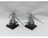 Lot Of (2) RPG Dnd Demon Warrior Fighters With Dual Swords Metal Miniatures - £30.06 GBP