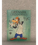 Disney Goofy Grenada Stamp 1979 *Pre-Owned* DTC - $149.77 MXN