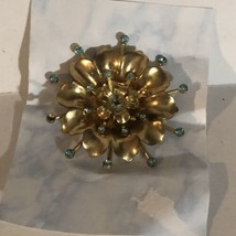 Flowery Brooch Collectible Pin J1 - £7.17 GBP