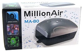 Via Aqua MillionAir Air Pump for Aquariums - 10 gallon - $23.11