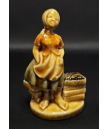 Vintage Wade Whimsies Ireland Molly Malone Porcelain Figurine 3.25&quot; No S17 - $64.72 CAD