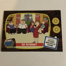 Family Guy 2006 Trading Card #41 Seth MacFarlane Seth Green Mika Kunis - £1.52 GBP