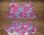 Boutique Mermaid Girls Bikini Swimsuit Size 7-8 - £10.38 GBP