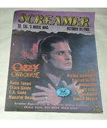 Ozzy Osbourne Screamer Magazine Vintage 1991 L.A. Guns Richie Sambora Va... - $29.99