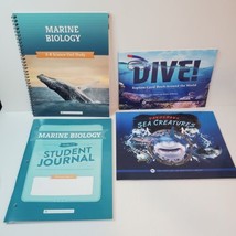 The Good &amp; The Beautiful Marine Biology Set of 4 Books - TGTB Homeschool... - £33.08 GBP