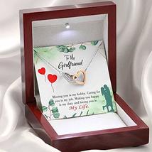 Girlfriend Necklace Message Card Hobby Job Life Inseparable Love Pendant Surgica - £42.54 GBP