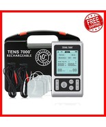 Rechargeable TENS Unit Muscle Stimulator for Targeted Pain Relief Therapy - $72.26