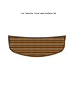 1998 Centurion Elite V Swim Platform Step Pad Boat EVA Teak Floor Mat Fl... - £221.33 GBP