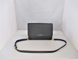 Michael Kors Daniela Saffiano Leather Cross-Body, Messenger Bag $198 Black #2665 - £49.30 GBP