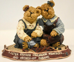 Boyds Bears  Ava &amp; Rae Ann  Rainy Afternoon  Wee Folkstone 2277983 1st Edit /420 - £14.81 GBP