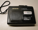 Aiwa TP-VS470 Black V-Sensor DC 3V Walkman Portable Cassette Recorder - $58.86