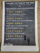 The Post - Movie Poster - A Steven Spielberg Film Starring Tom Hanks - £16.47 GBP