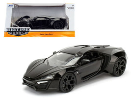 Lykan Hypersport Glossy Black 1/24 Diecast Model Cars by Jada - £27.80 GBP