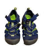 Keen Seacamp II BlueGreen Sandals Kids US 2 EU 34 Outdoor Hiking Casual - £17.56 GBP