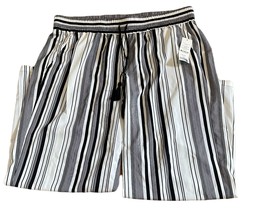 Valerie Stevens Black and Ivory Striped Pants Size 2X - £14.68 GBP