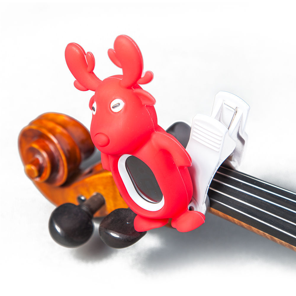 SWIFF Digital Chromatic Guitar Bass Violin Ukulele Tuner w Battery Cartoon - $12.99
