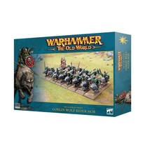 Warhammer The Old World: Orc &amp; Goblin Tribes: Goblin Wolf Rider Mob - $51.39