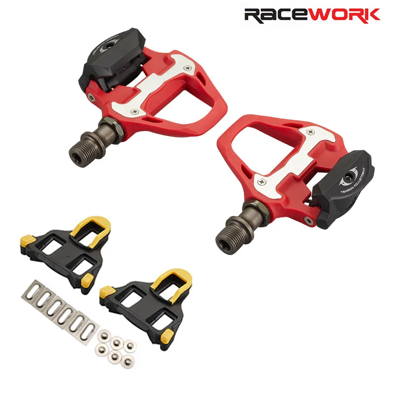 RACEWORK PD-R550 Self-loc Road Pedal with SM-SH11 Cleats Cycling Accessories SPD - £150.66 GBP