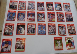 Detroit Tigers 25 Pc Collection Donruss Cards 1990 Lou Whitaker Hernandez Schu - £11.08 GBP