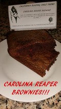 Carolina Reaper Brownie Or Brookie-HOTTEST Brownie Hands Down! Pure Pain! - £5.11 GBP+