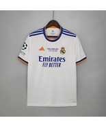 Maglia Real Madrid Home Soccer Jersey 2021/2022 UCL Patch Uomini - £52.95 GBP