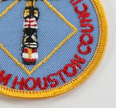 Vintage Cub Camp Sam Houston Council Twill Totem Pole BSA Boy Scout Camp Patch - £8.74 GBP