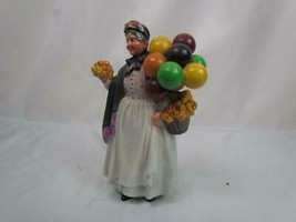 Vintage Royal Doulton Figurine Biddy Pennyfarthing H.N.1843 9" Balloon Lady - $52.24