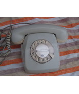 RARE VINTAGE VEF TAp-611 ROTARY DIAL PHONE GREY COLOR - $53.77 CAD