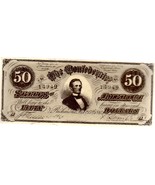 Bookmark - Laminated Reproduction of Confederate States of America - £4.80 GBP