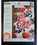 Bucilla Raggedy Ann &amp; Andy Christmas Morning Felt Ornaments Kit 86244 Se... - $2,860.08 MXN