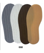 Rubber full soles, 4 color deal, get 1 pair of each color, 4mm, wavy design - $451.15 MXN