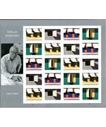 2021 55c Paintings by Emilio Sanchez, Sheet of 20 Scott 5594-5597 Mint F... - $21.94