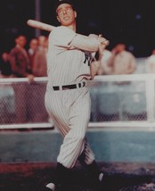 Joe Dimaggio 8X10 Photo New York Yankees Ny Baseball Picture Swinging Bat Color - $4.94