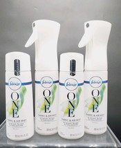 Lot Of 4 Febreze ONE Fabric and Air Mist w/Trigger And Refill Bamboo Sce... - $92.86