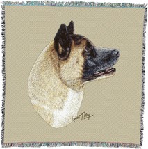 Pure Country Weavers Akita Lap Square Blanket By Robert May - Working, 54X54 - £58.27 GBP