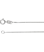 Sterling Silver .55mm 16&quot; Box Chain - €23,87 EUR