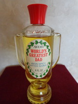 AVON “WORLD’S GREATEST DAD” SPICY AFTER SHAVE (#1732) - £14.13 GBP