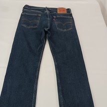 Levi's 513 Men's Denim Blue Cotton Blend Jeans Size 30W×32L Fits (31×30) S40196 image 14