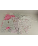 Girl Clothes Size Newborn Mixed Brands Lot Of 6 Pieces (E) - $17.64 CAD