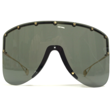 Gucci Sunglasses GG0541S 001 Gold Frames Green Shield Lens Hollywood For... - £223.52 GBP