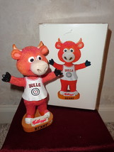 Bulls Bobble Head Benny the Kellogg&#39;s Bulls Bobble Head (#1745)  - £27.17 GBP