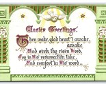 Easter Greetings Lord Has Risen Hymn Dove Gilt Raphael Tuck DB Postcard R26 - $2.92