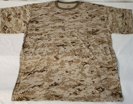 Nwt Usmc Marine Corp Desert Marpat Pattern Camo Short Sleeve T Shirt 4XL 4 Xl - £11.89 GBP