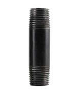 LDR Industries 302 114X12 Galvanized Pipe Nipple, 1-1/4&quot; x 12&quot;, Black - €17,25 EUR