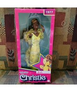 Superstar Christie Barbie Doll 1977 REPRODUCTION 2021 Signature LABEL NIB - $97.02