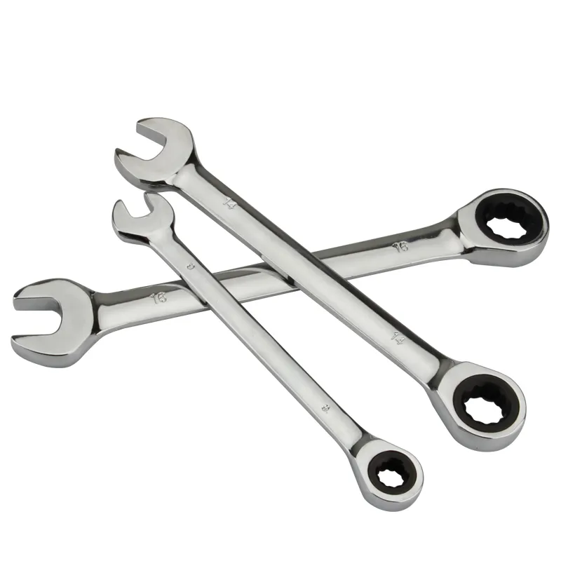 chrome vanadium  ring gear ratchet wrench reversible 6-8-10-12-13-14-17-18-19-21 - £167.80 GBP