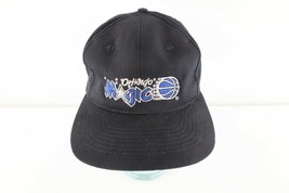 Vintage 90s Black Dome NBA Orlando Magic Basketball Spell Out Snapback H... - £77.08 GBP