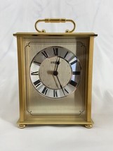 Vintage Seiko Clock Versailles Carriage Desk and Table Top  QHG102GLH &quot;W... - $37.99